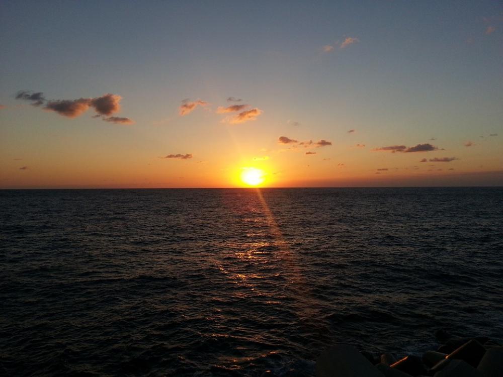 Sunset Sea Evening Glow Glow Sunset Sea Evening Glow Glow