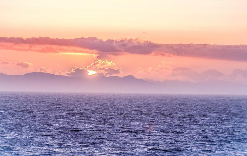 Sunset Ocean Sea Clouds Nature Holidays Sky Warm Sunset Ocean Sea Clouds Nature Holidays Sky Warm