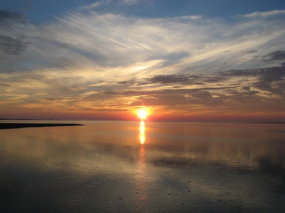 Sunset Sky Water Romantic Summer Sun Evening Sunset Sky Water Romantic Summer Sun Evening