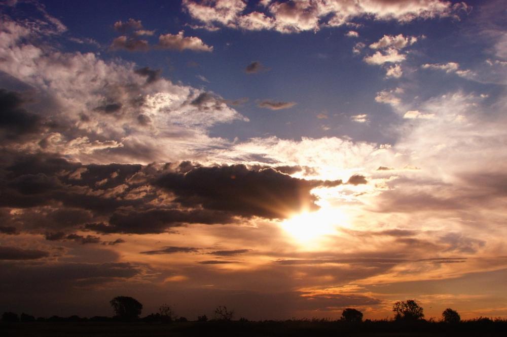 Sunset Sky Clouds Landscape Evening Outdoor Sunset Sky Clouds Landscape Evening Outdoor