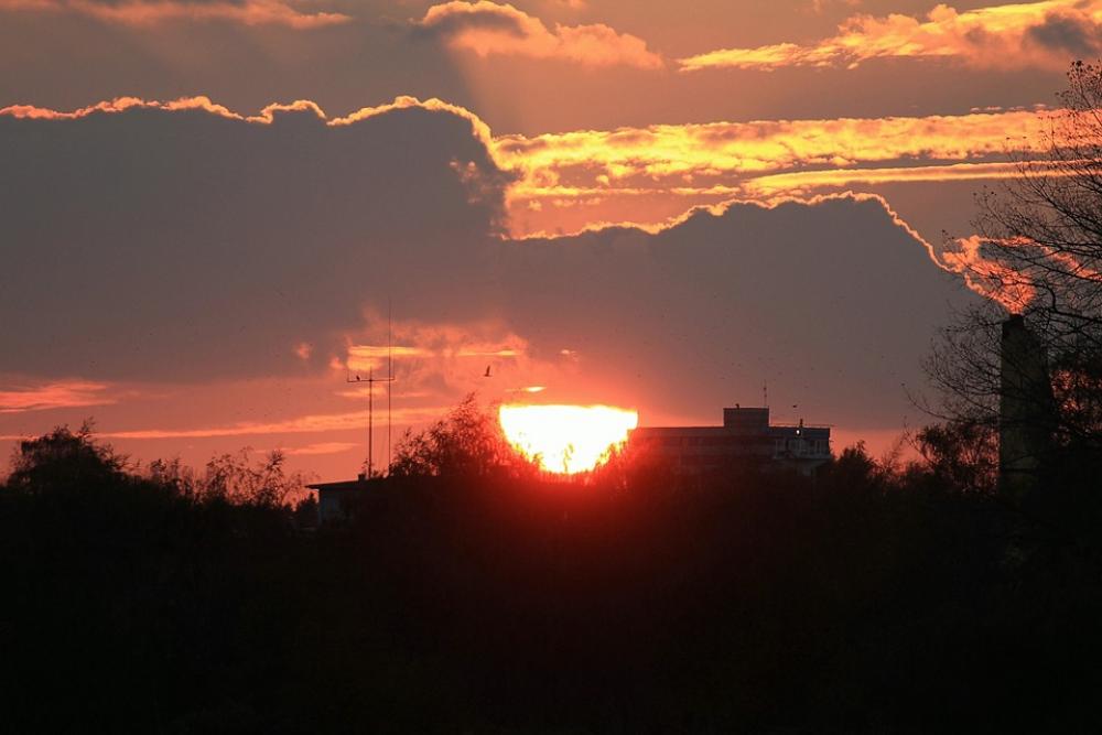 Sunset Afterglow Evening Sky Sun Red Sky Sunset Afterglow Evening Sky Sun Red Sky