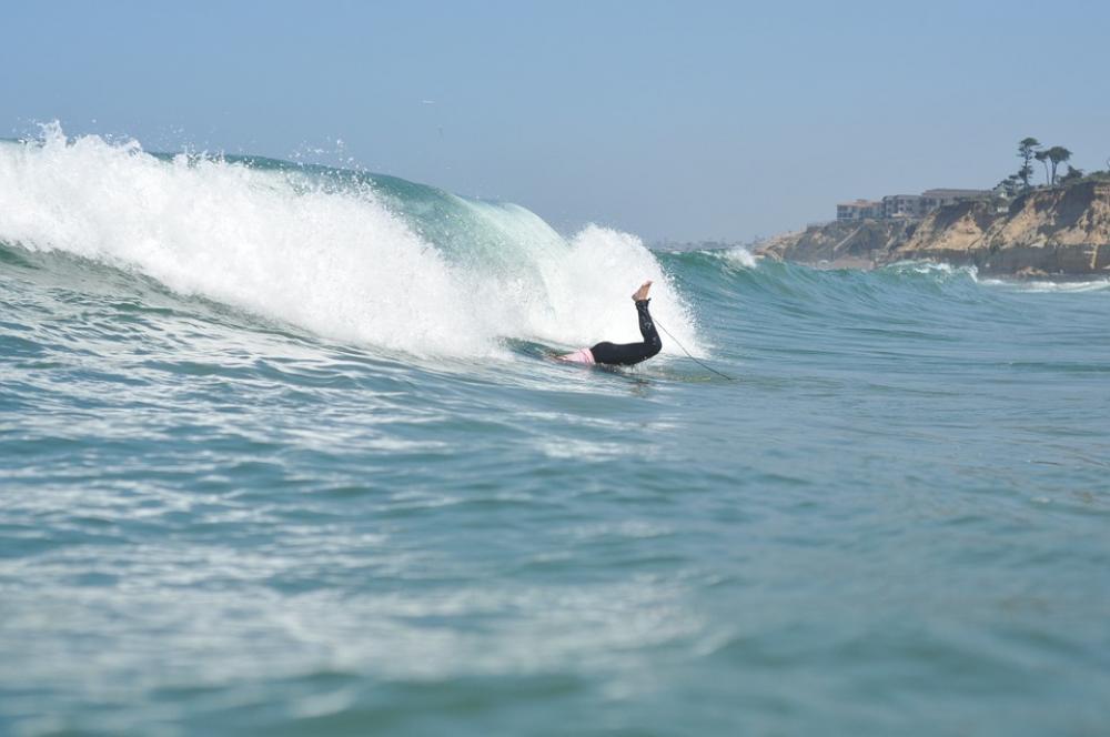 Surfing Duck Dive Ocean Sunshine Summer Water Surfing Duck Dive Ocean Sunshine Summer Water