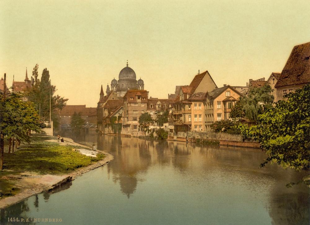 Synagogue Main Synagogue Pegnitz Nuremberg Bavaria Synagogue Main Synagogue Pegnitz Nuremberg Bavaria