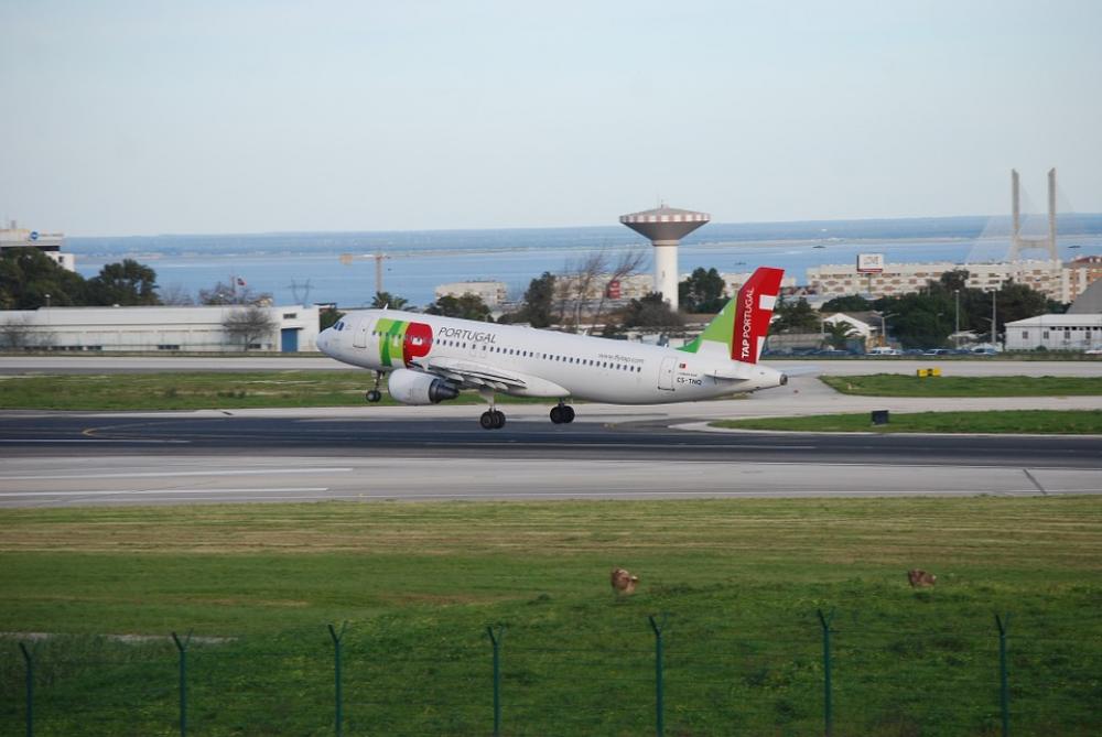 Take-Off Airport Portugal Landing Strip Take-Off Airport Portugal Landing Strip