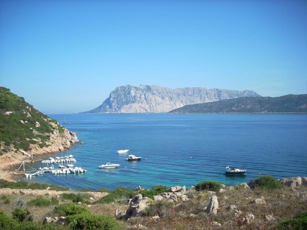 Tavolara Island Sardinia Sea Tavolara Island Sardinia Sea