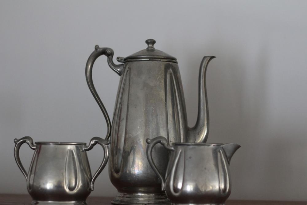 Teapot Pewter Teatime Old Fashion Teapot Pewter Teatime Old Fashion