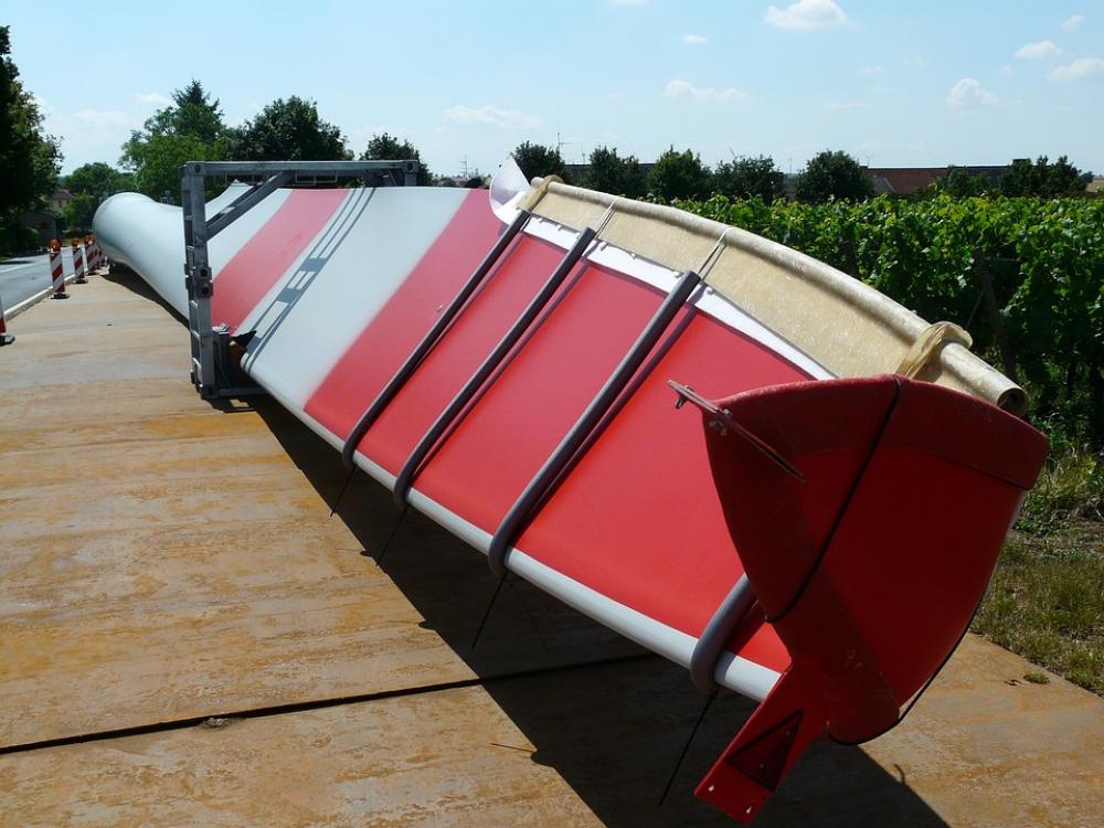 Technology Windmill Wings Waiting For Transport Technology Windmill Wings Waiting For Transport