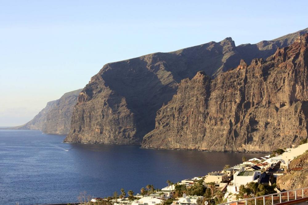 Tenerife Cliff Rock Bluff Landscape Mountains Tenerife Cliff Rock Bluff Landscape Mountains