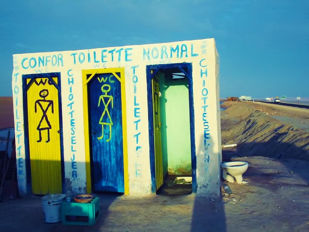 Toilet Wc Loo Road Sky Blue Tunisia Toilet Wc Loo Road Sky Blue Tunisia