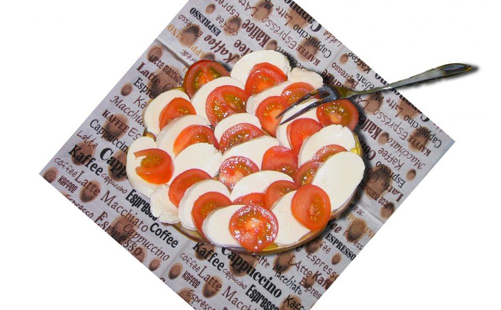 Tomatoes Mozarella Vegetables Italian Tomatoes Mozarella Vegetables Italian