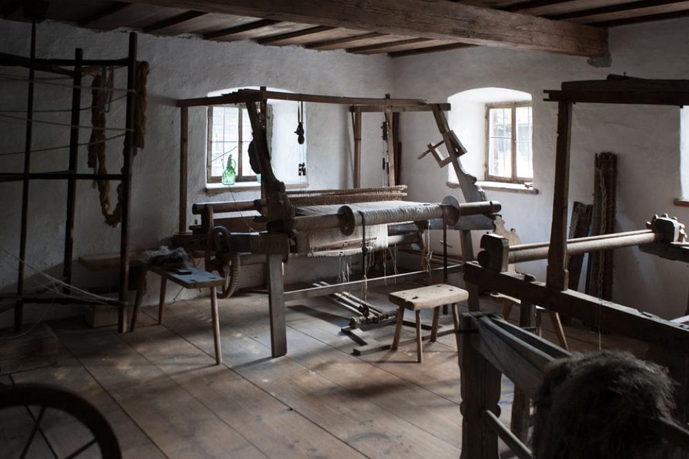 Traditional Weaving Room Austria Indoors Traditional Weaving Room Austria Indoors