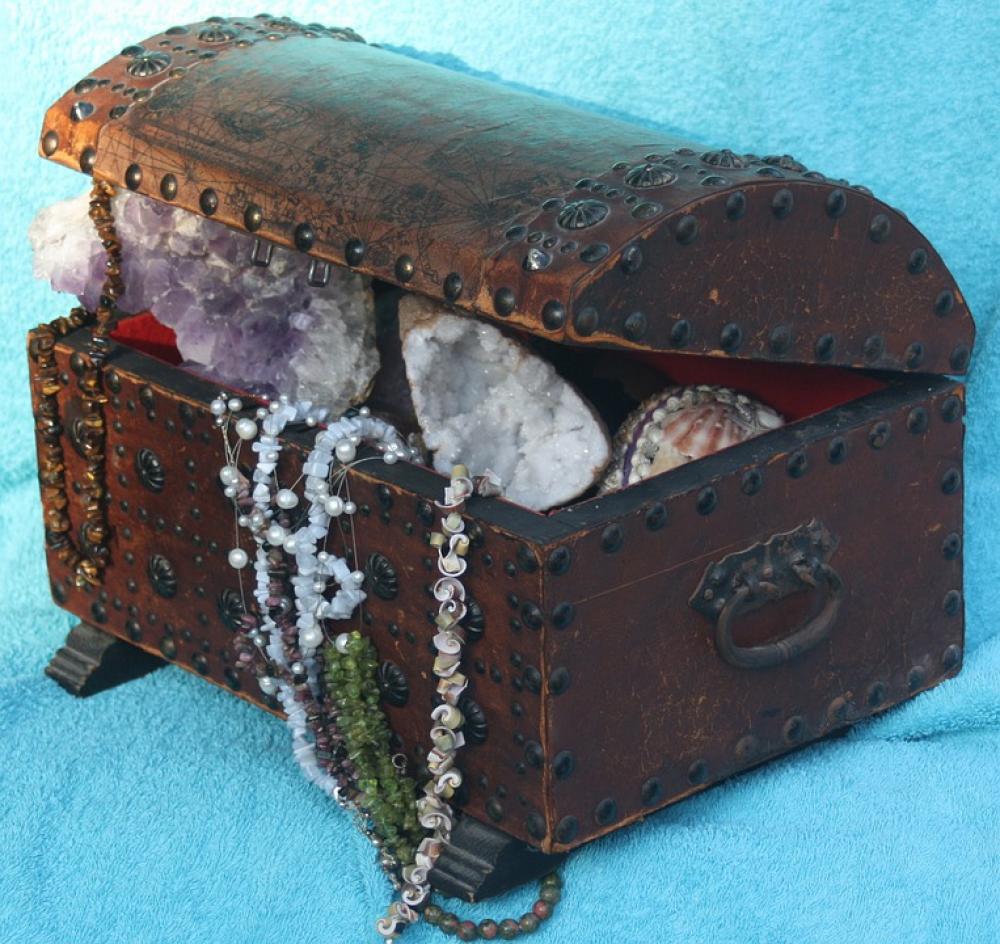 Treasure Gems Box Treasure Chest Decoration Treasure Gems Box Treasure Chest Decoration
