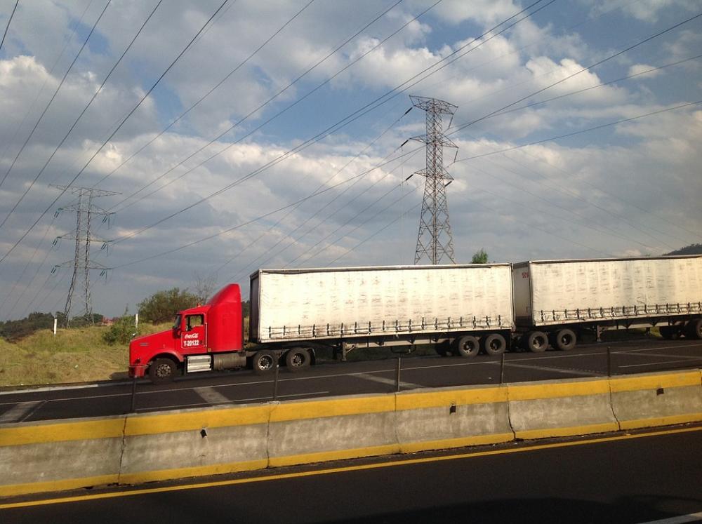Truck Trailer Double Truck Trailer Double