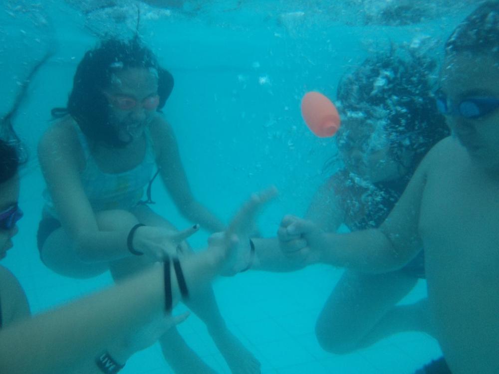 Underwater Fun Kid Playing Bubbles Pick-A-Boo Underwater Fun Kid Playing Bubbles Pick-A-Boo