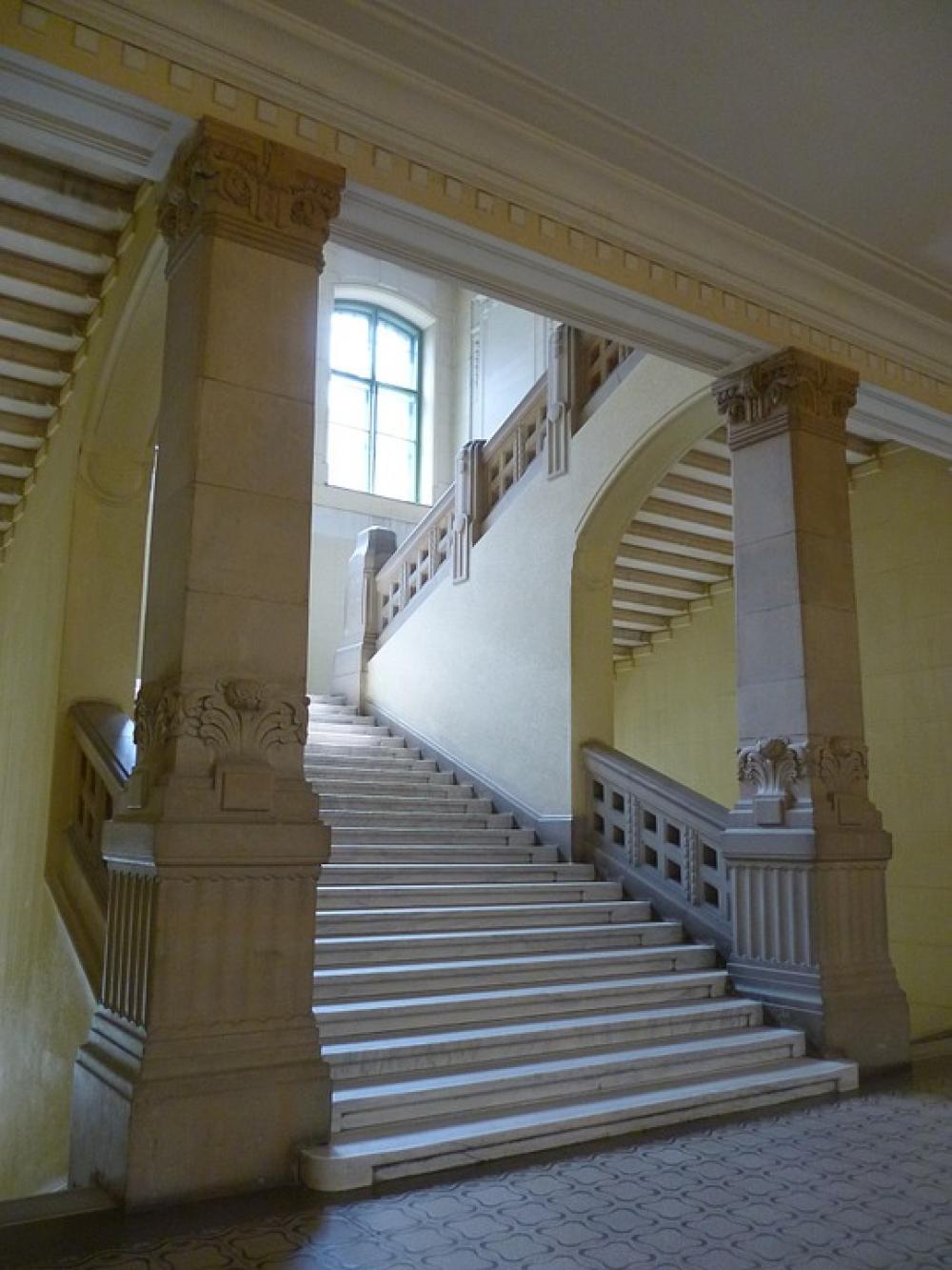 University Stair Staircase Column Fancy Window University Stair Staircase Column Fancy Window