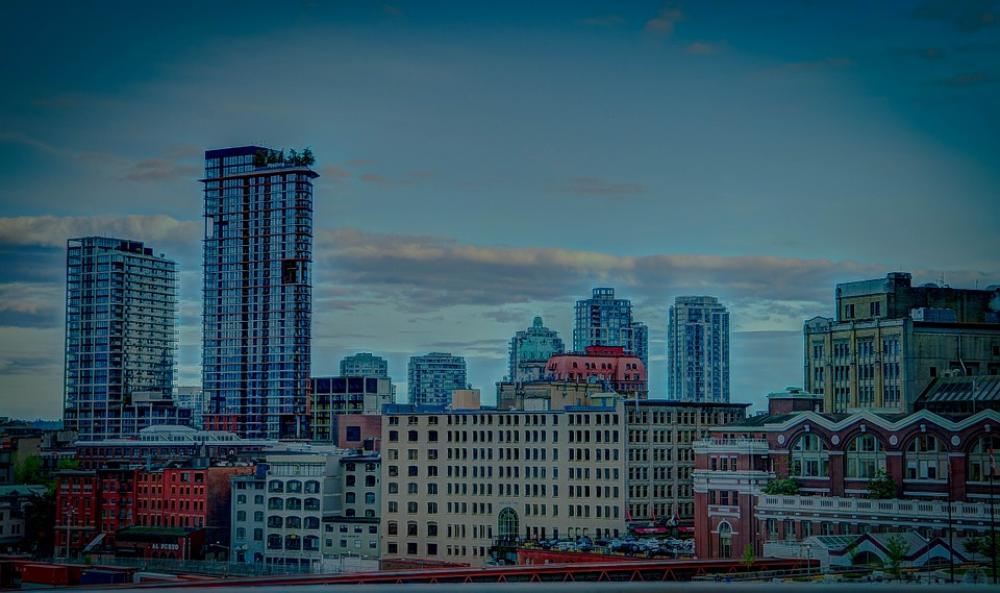 Vancouver Canada Skyline Scenery Building Vancouver Canada Skyline Scenery Building