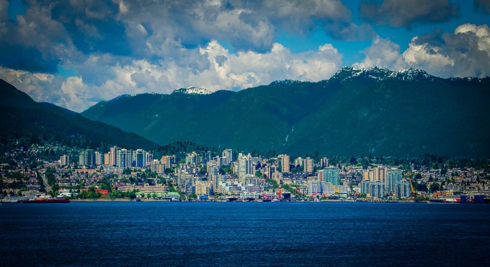 Vancouver Canada British Columbia Water Buildings Vancouver Canada British Columbia Water Buildings