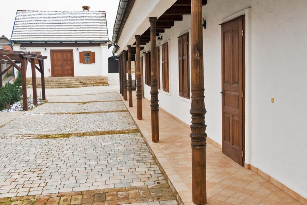 Villány Porch Yard Architecture Column Building Villány Porch Yard Architecture Column Building