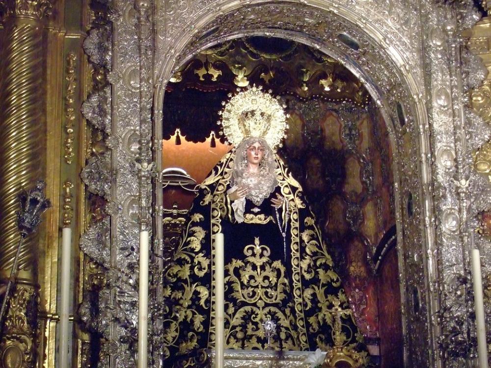 Virgin Macarena Seville Spain Andalusia Virgin Macarena Seville Spain Andalusia