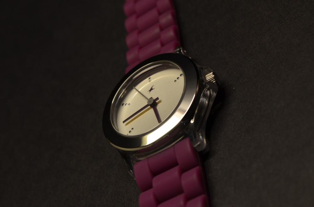 Watch Purple Time Clock Watch Purple Time Clock