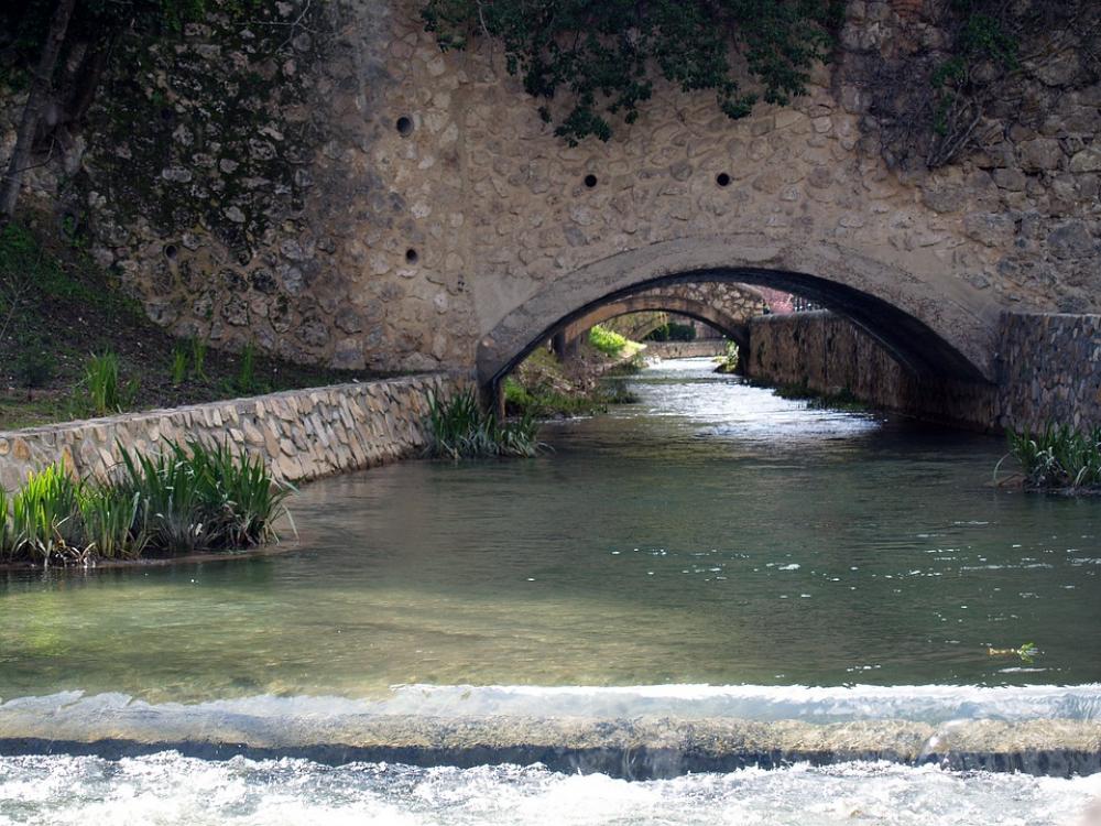 Water River Bridge Nature Channel Vegetation Water River Bridge Nature Channel Vegetation