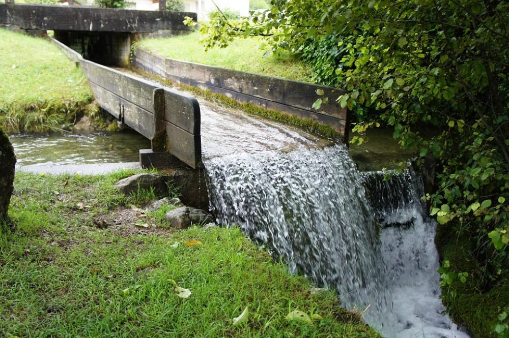 Water Watercourse Art Object Artwork Free Standing Water Watercourse Art Object Artwork Free Standing