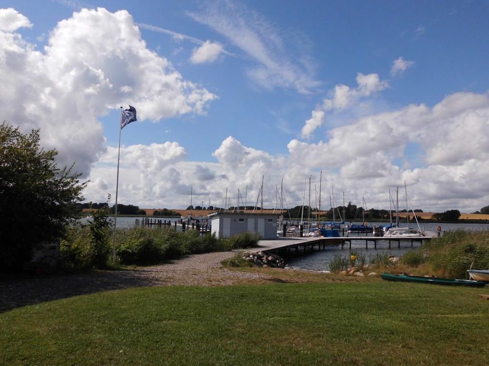 Water Sun Port Sailing Boat Clouds Nice Weather Water Sun Port Sailing Boat Clouds Nice Weather