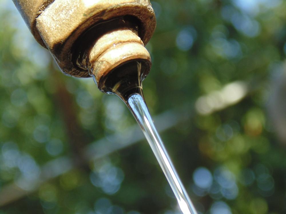 Water Tap Water Flowing Water Tap Water Flowing