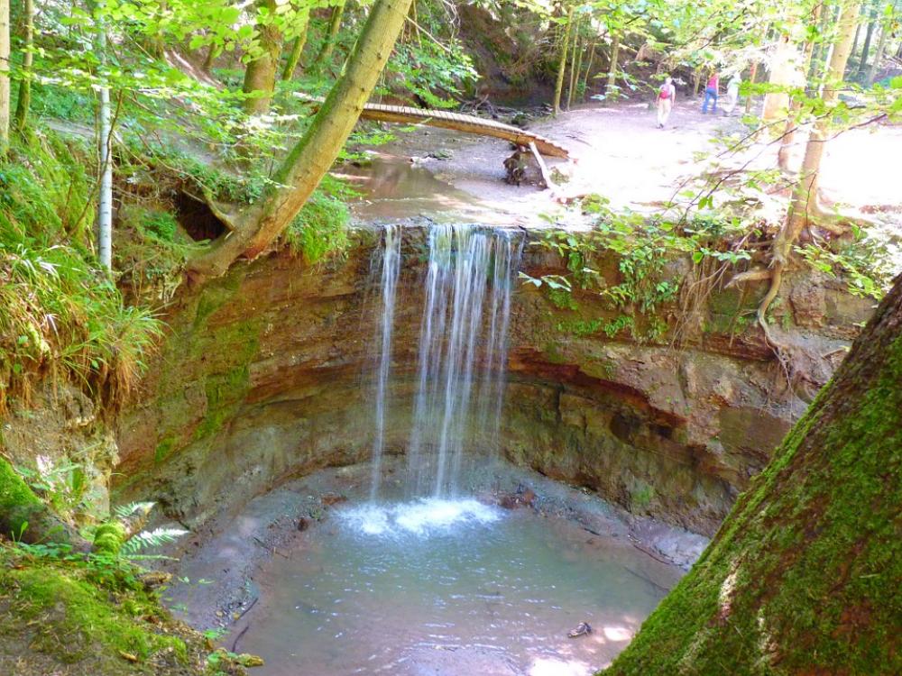 Water Waterfall Hirschbach Water Waterfall Hirschbach