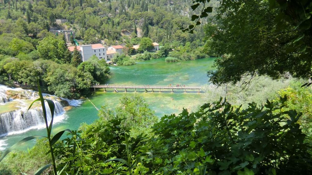 Waterfall Water River Waters Croatia Waterfall Water River Waters Croatia