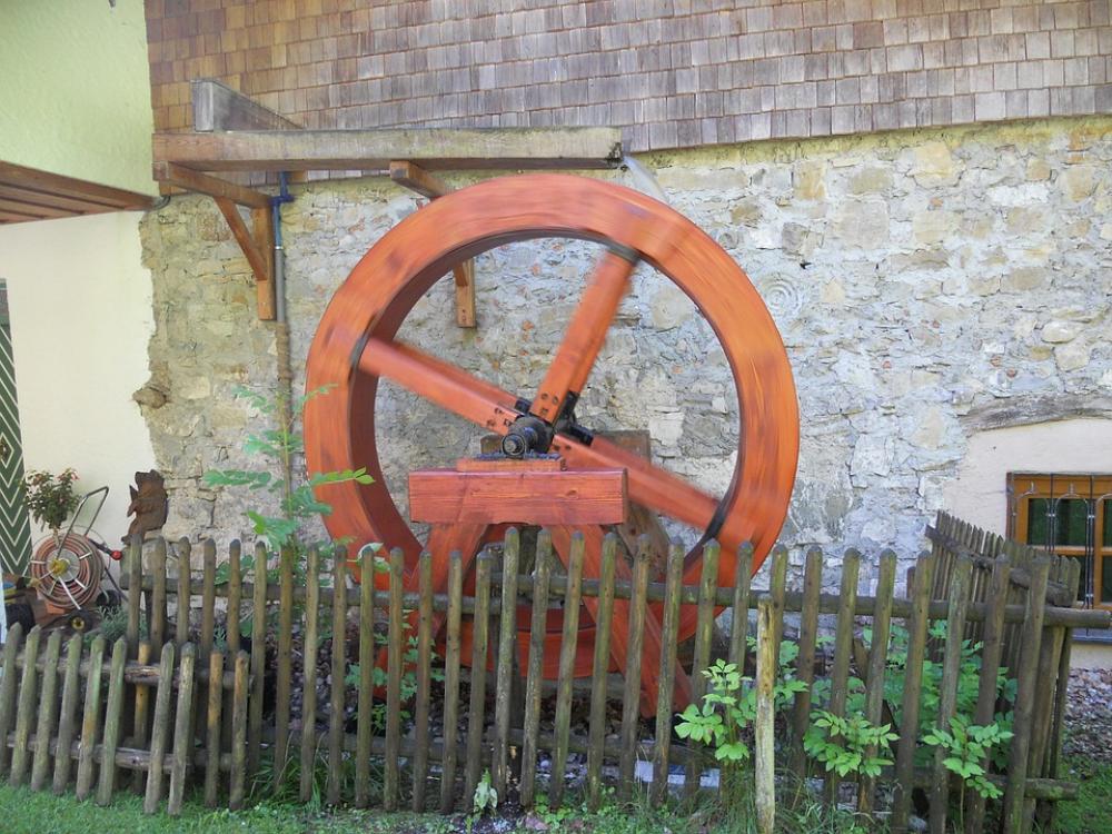 Waterwheel Drive Water Power Water Mill Waterwheel Drive Water Power Water Mill