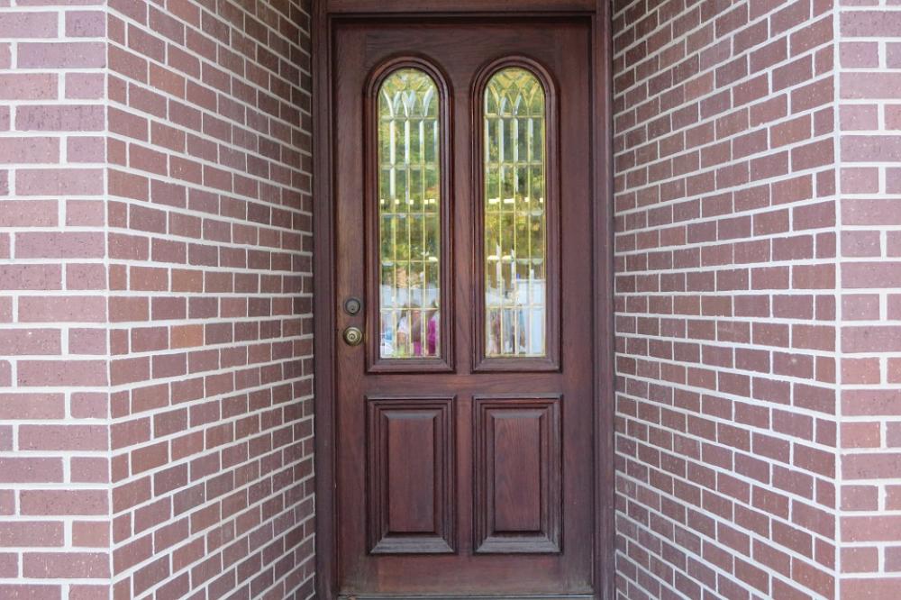 Wood Door Bricks Door Way Entrance Architecture Wood Door Bricks Door Way Entrance Architecture