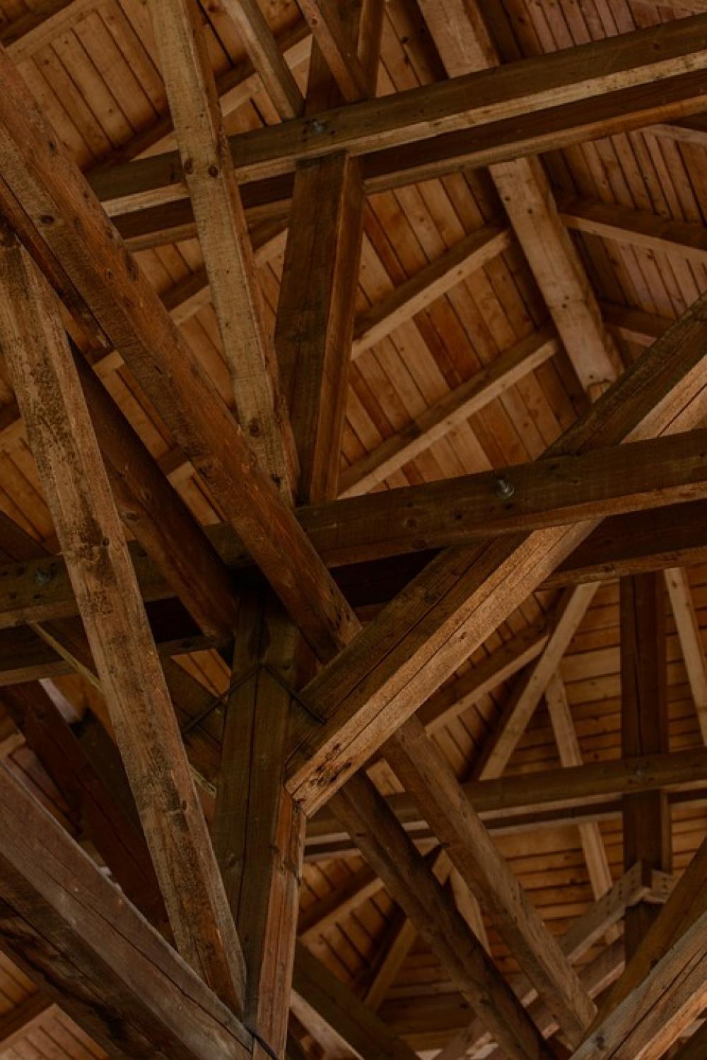 Wooden Attic Wood Roof Past History Castle Wooden Attic Wood Roof Past History Castle