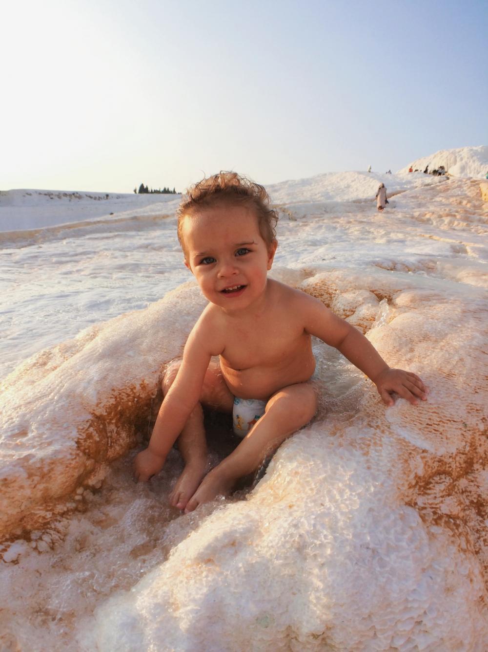 “unbridled glee”, Pamukkale, Turkey “unbridled glee”, Pamukkale, Turkey