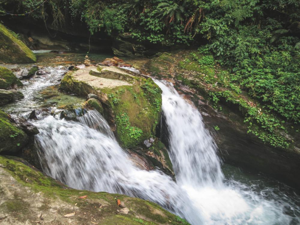 Stream near Pohkara, Nepal. Stream near Pohkara, Nepal.
