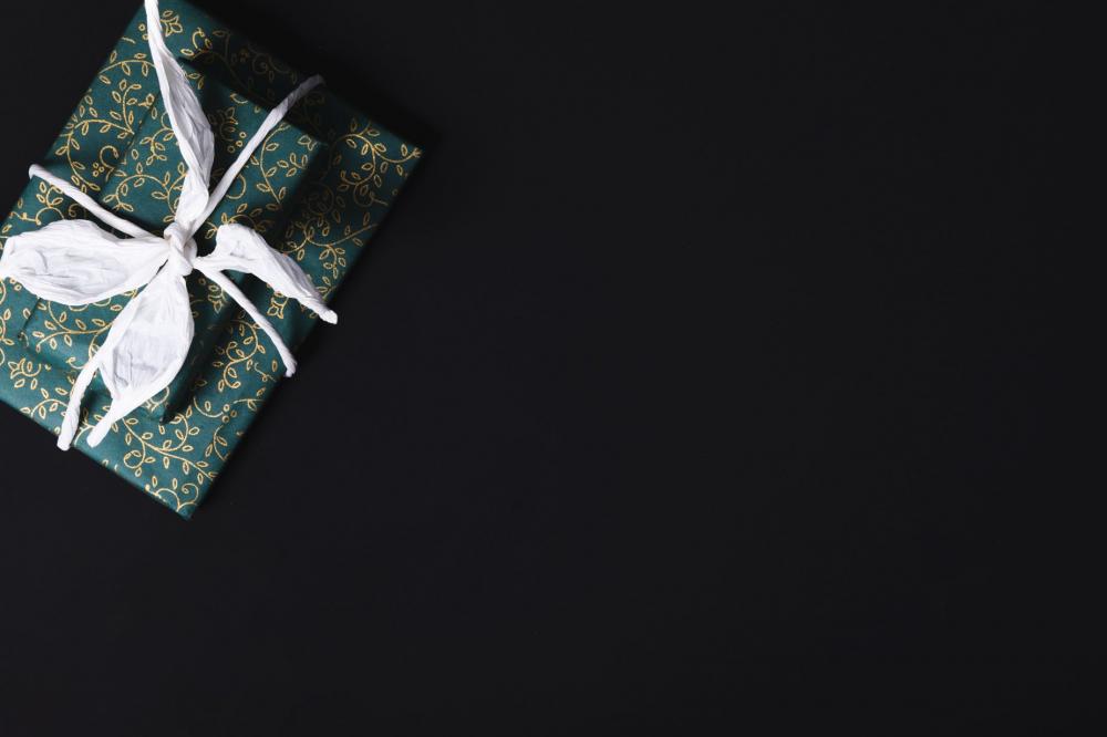 Decorative Gift Wrapped Box Photo Decorative Gift Wrapped Box Photo