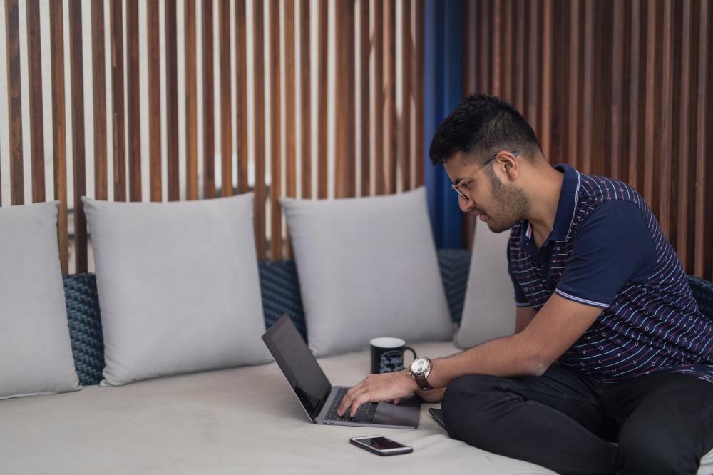 Entrepreneur At Work Remotely Photo Entrepreneur At Work Remotely Photo