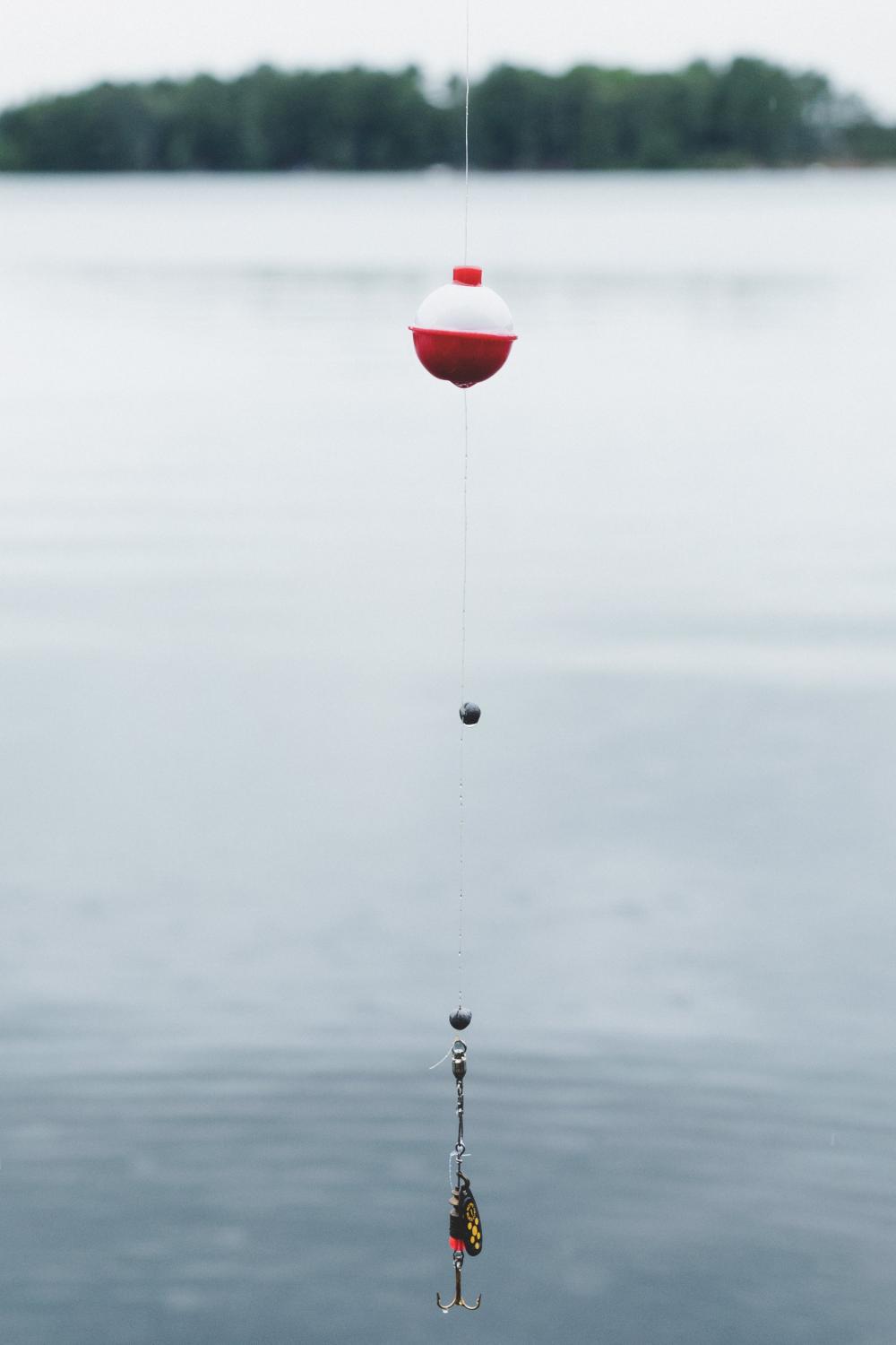 Fishing Line And Lure Photo Fishing Line And Lure Photo