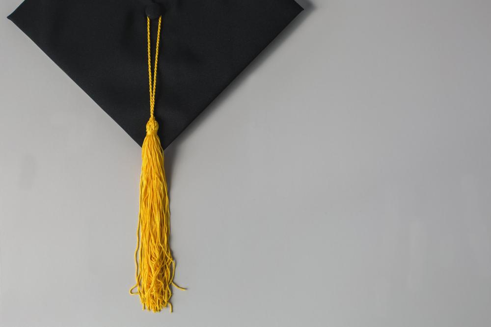 Graduation Cap Flatlay Photo Graduation Cap Flatlay Photo