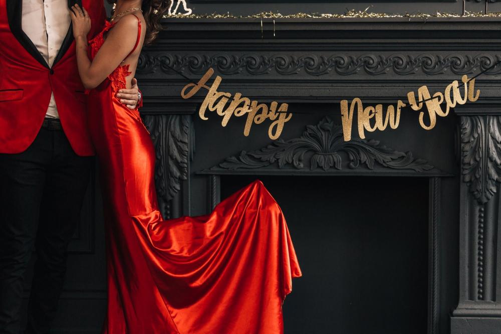 Happy New Year Couple Photo Happy New Year Couple Photo