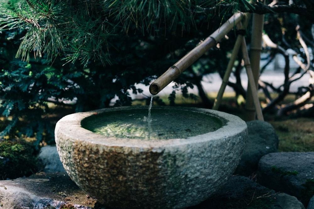 Japanese Garden Fountain Photo Japanese Garden Fountain Photo