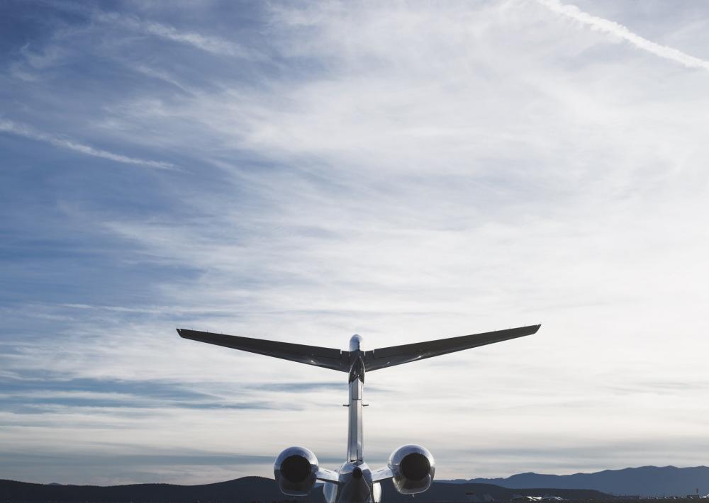 Jet Plane Tail And Sky Photo Jet Plane Tail And Sky Photo