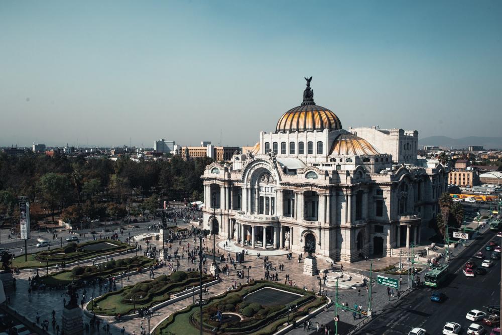Palacio De Bellas Artes Wide Shot Photo Palacio De Bellas Artes Wide Shot Photo