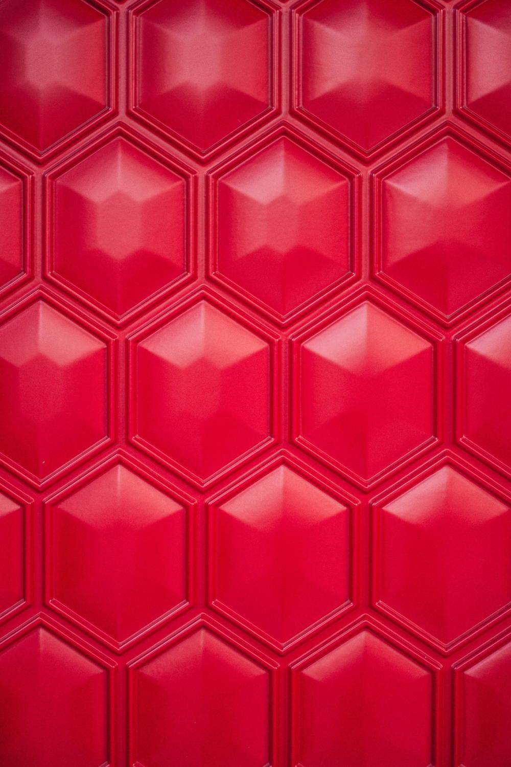Red Textured Wall Photo Red Textured Wall Photo