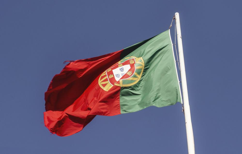The Portuguese Flag Catches The Wind Photo The Portuguese Flag Catches The Wind Photo