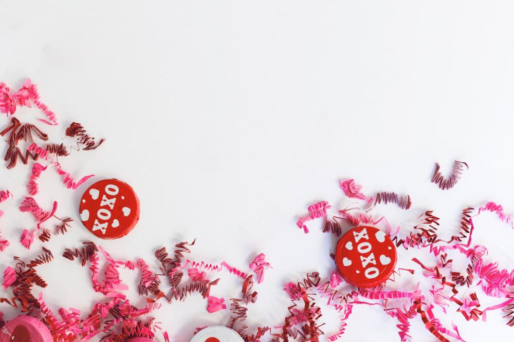 Valentine's Day Decorations And Candy Photo Valentine's Day Decorations And Candy Photo