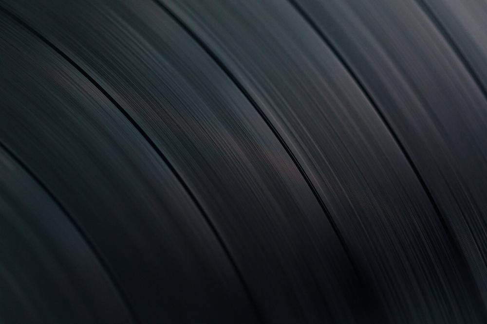 Vinyl Record Spinning Photo Vinyl Record Spinning Photo
