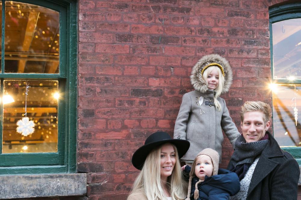 Winter Family Portrait Photo Winter Family Portrait Photo