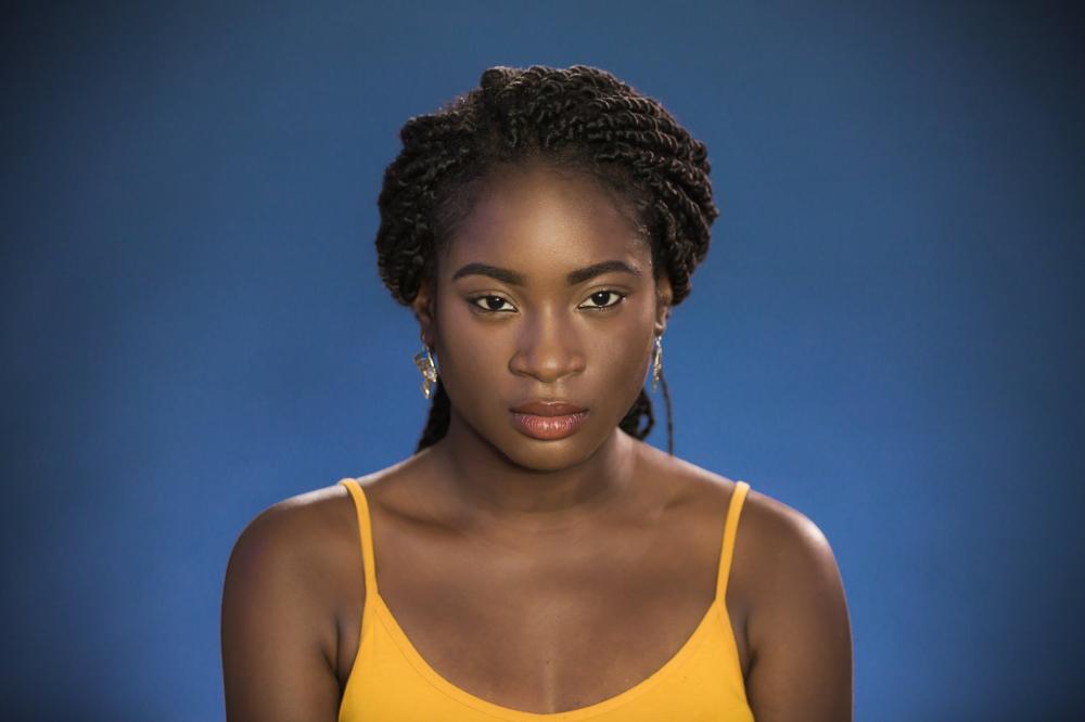 Woman Looks At Camera With Anger Photo Woman Looks At Camera With Anger Photo