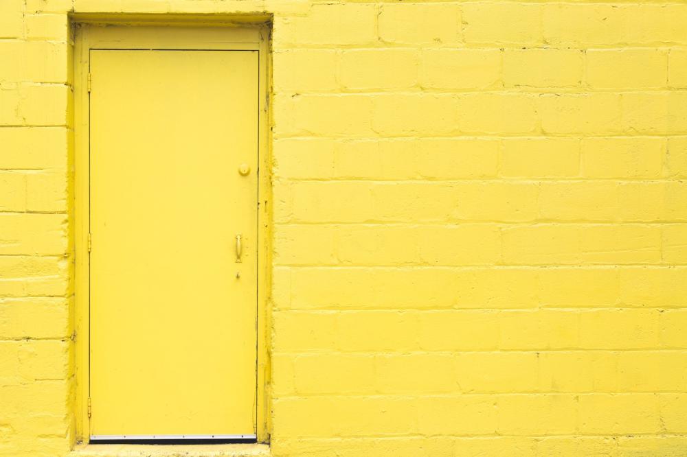 Yellow Door Wall Photo Yellow Door Wall Photo